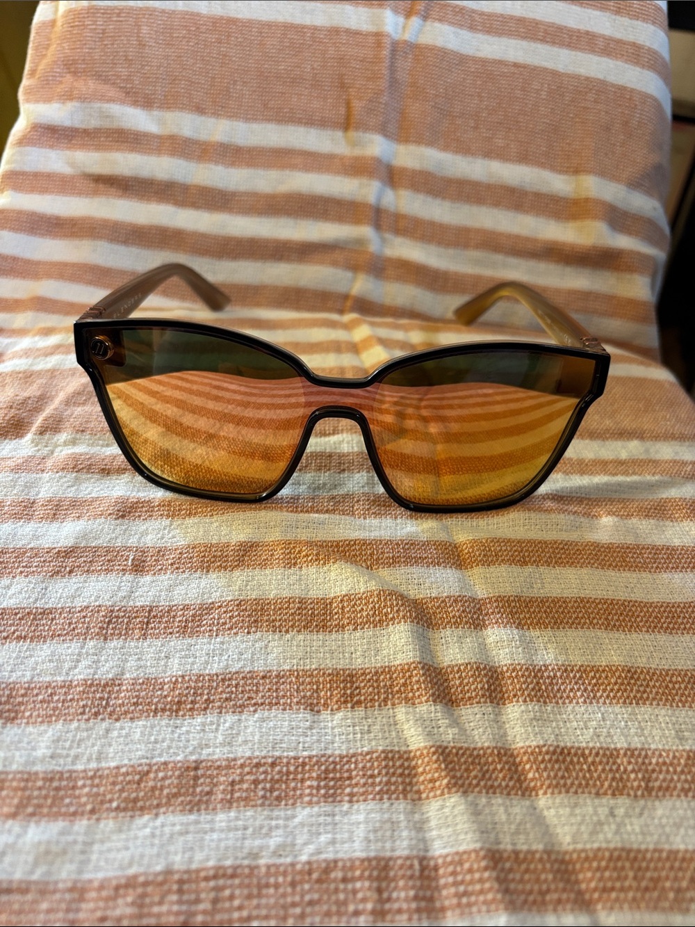 Blenders Oversized Amber Lens Sunglasses
